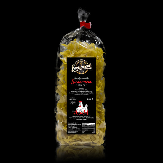 Brauwerk Biernudeln "Bandnudel", handgemacht 250g