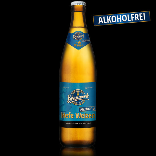 Brauwerk Hefe Weizen Alkoholfrei 12x0,5l