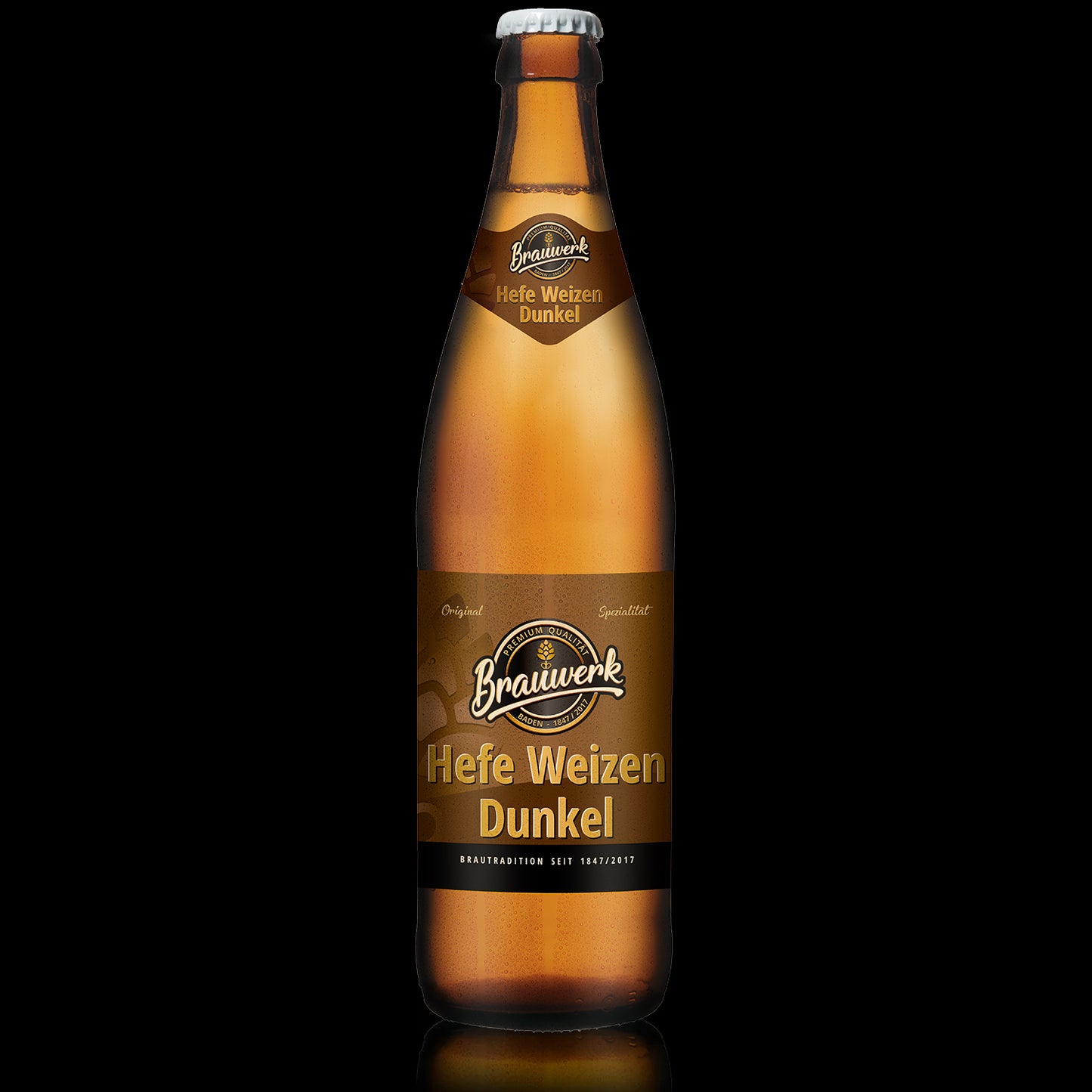 Brauwerk Hefe Weizen Dunkel 12x0,5l