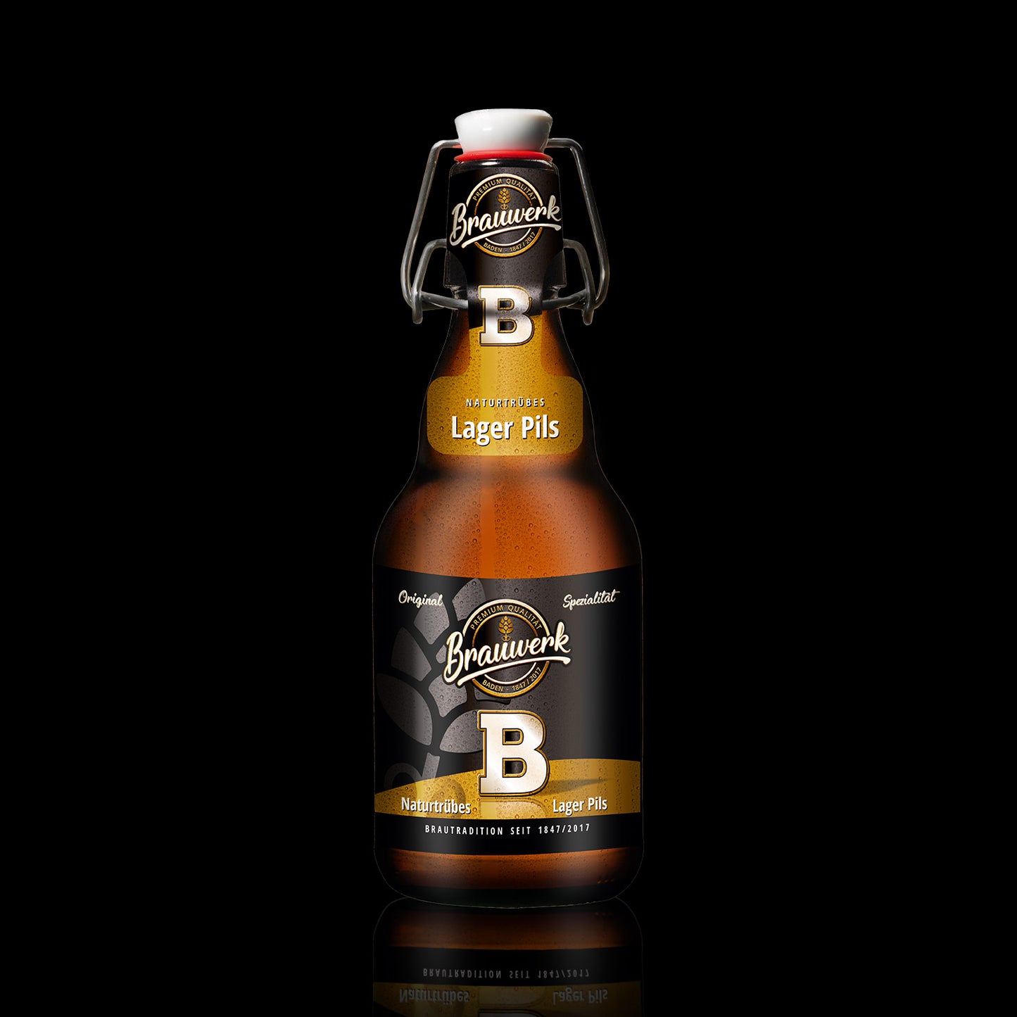 Brauwerk "B" Lager Pils 12x0,33l
